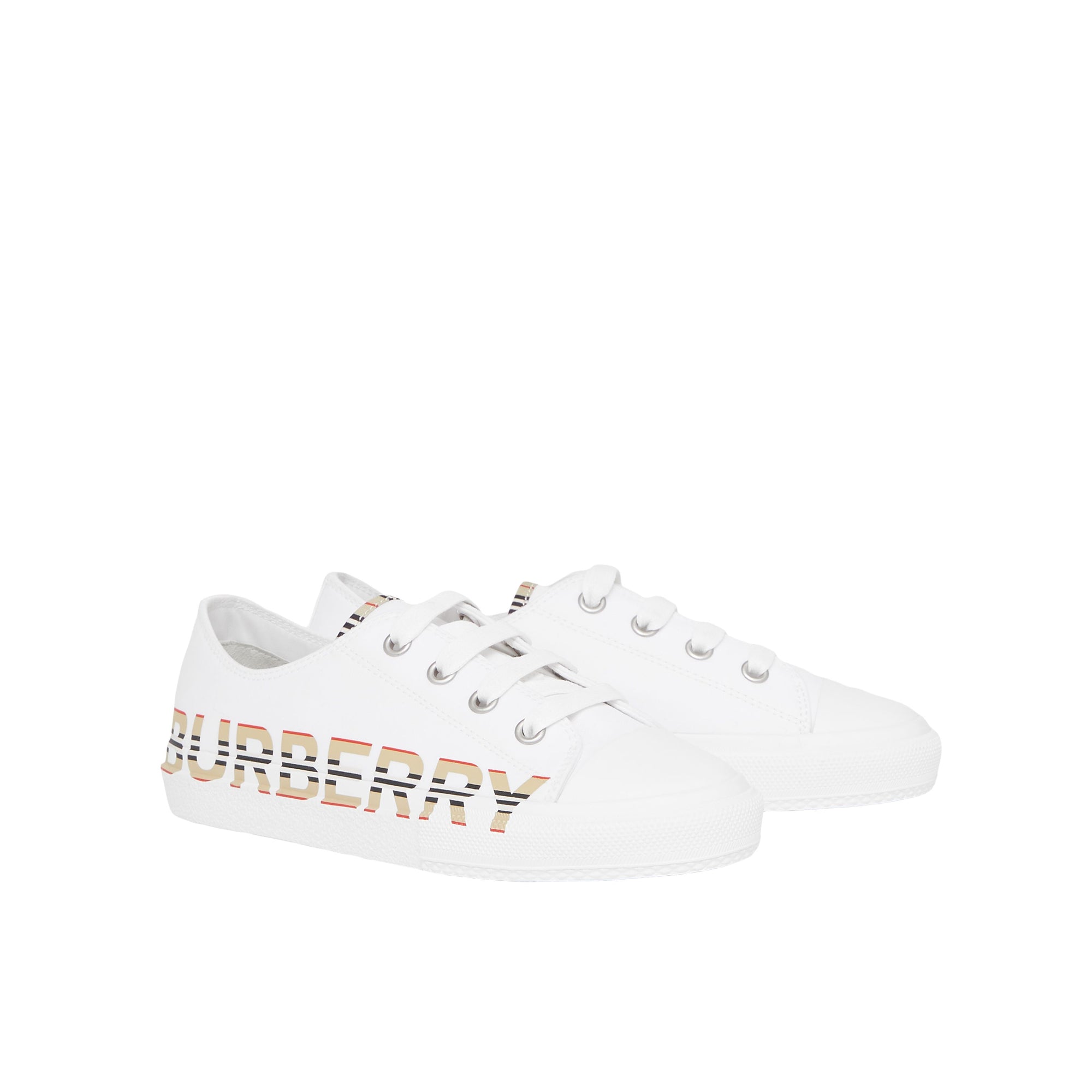 25 qty Sneakers en gabardine de coton - Optic White