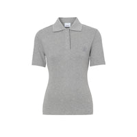 1 qty Polo à motif monogramme - Grey Melange