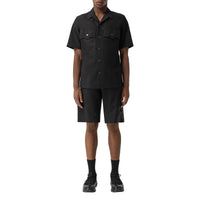 ZZNOSTOCK Short cargo en mohair et laine - Black