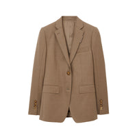 2 qty Veste tailleur en laine - Deep Taupe