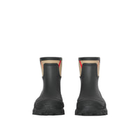 2 qty Bottes de pluie House check Panel - Black & Archve Beige