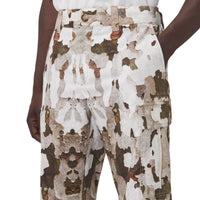 1 qty Pantalon cargo à imprimé camouflage - Honey