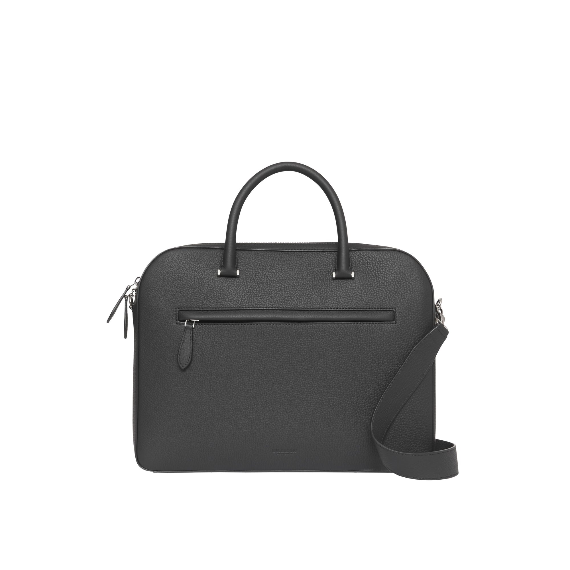 Attaché-case en cuir Olympia - Black