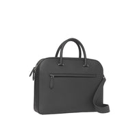 Olympia leather briefcase - Black