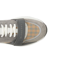 1 qty Sneakers à motif check multi matières - Archive Beige & Grey