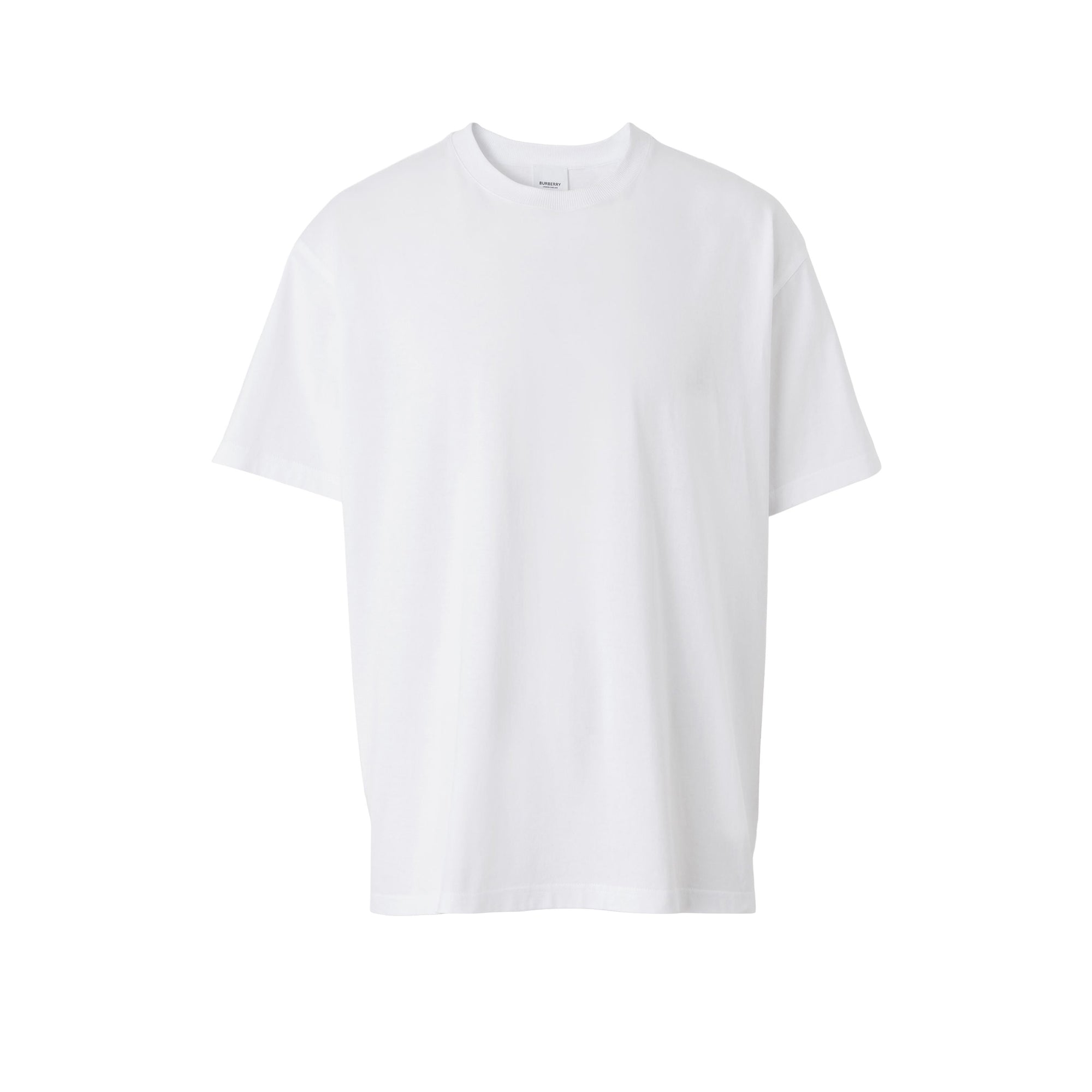 1 qty T-shirt oversize en coton à coordonnées - White