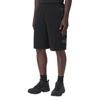 1 qty Short en coton à logo - Black