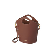 1 qty Petit sac seau Pocket en cuir - Tan