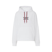 1 qty Sweat oversize à logo brodé - White