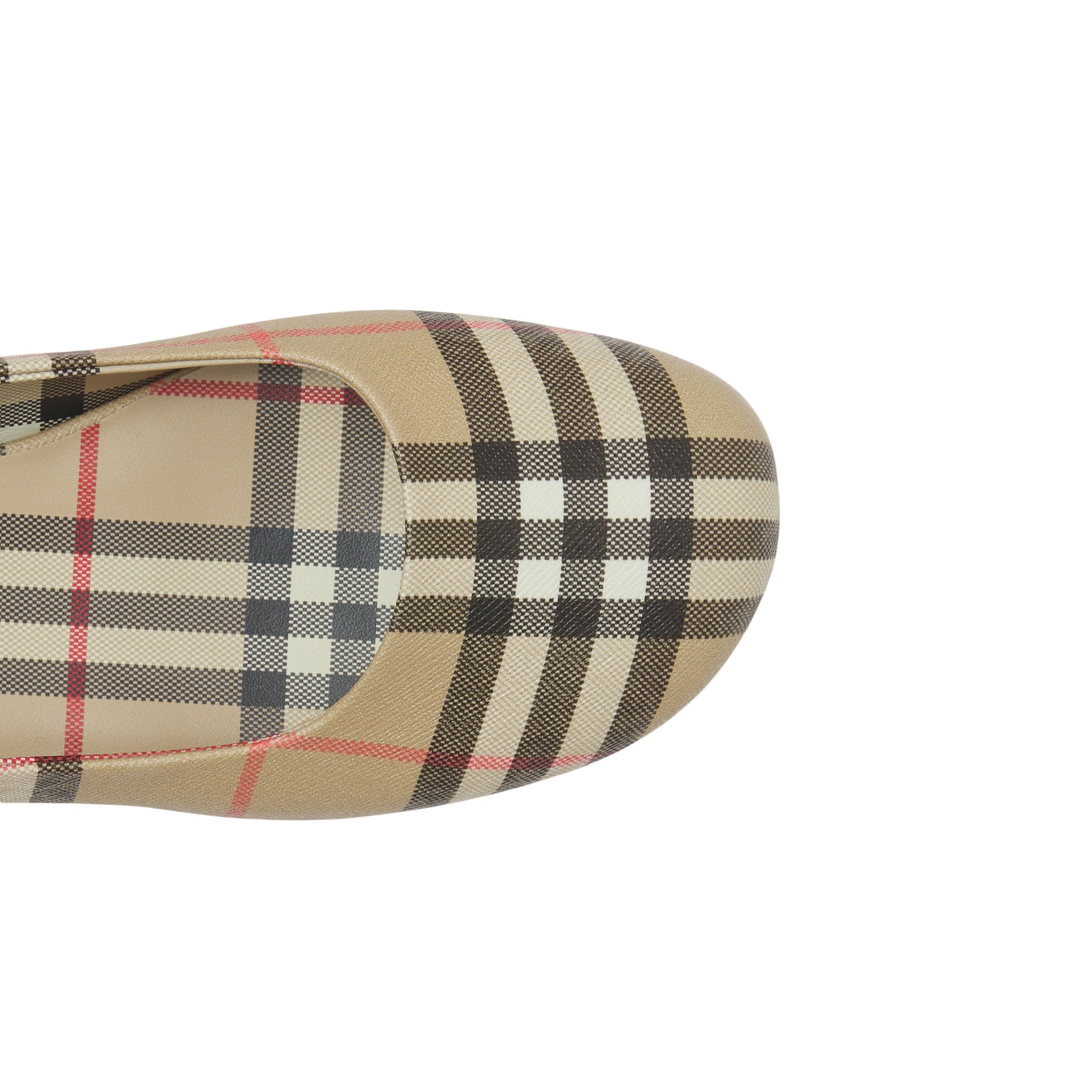 2 qty Ballerines à motif Vintage check - Archive Beige Check