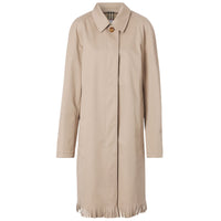 1 qty Trench-coat à franges - Soft Fawn