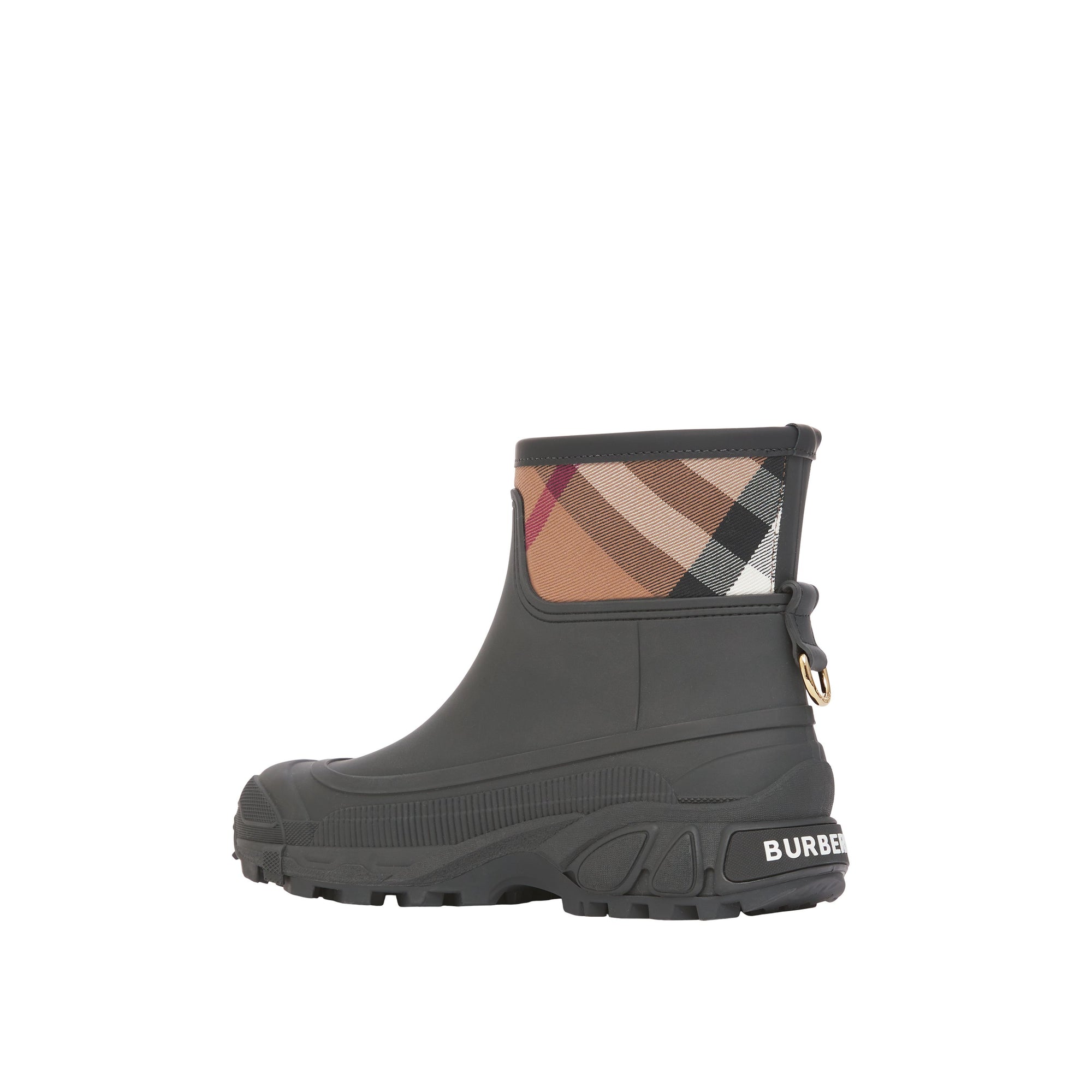 2 qty Bottes de pluie à motif House check - Black