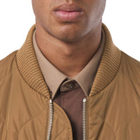 4 qty Bombers matelassé - Warm Walnut