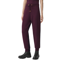 1 qty Pantalon de survêtement en cachemire - Deep Maroon