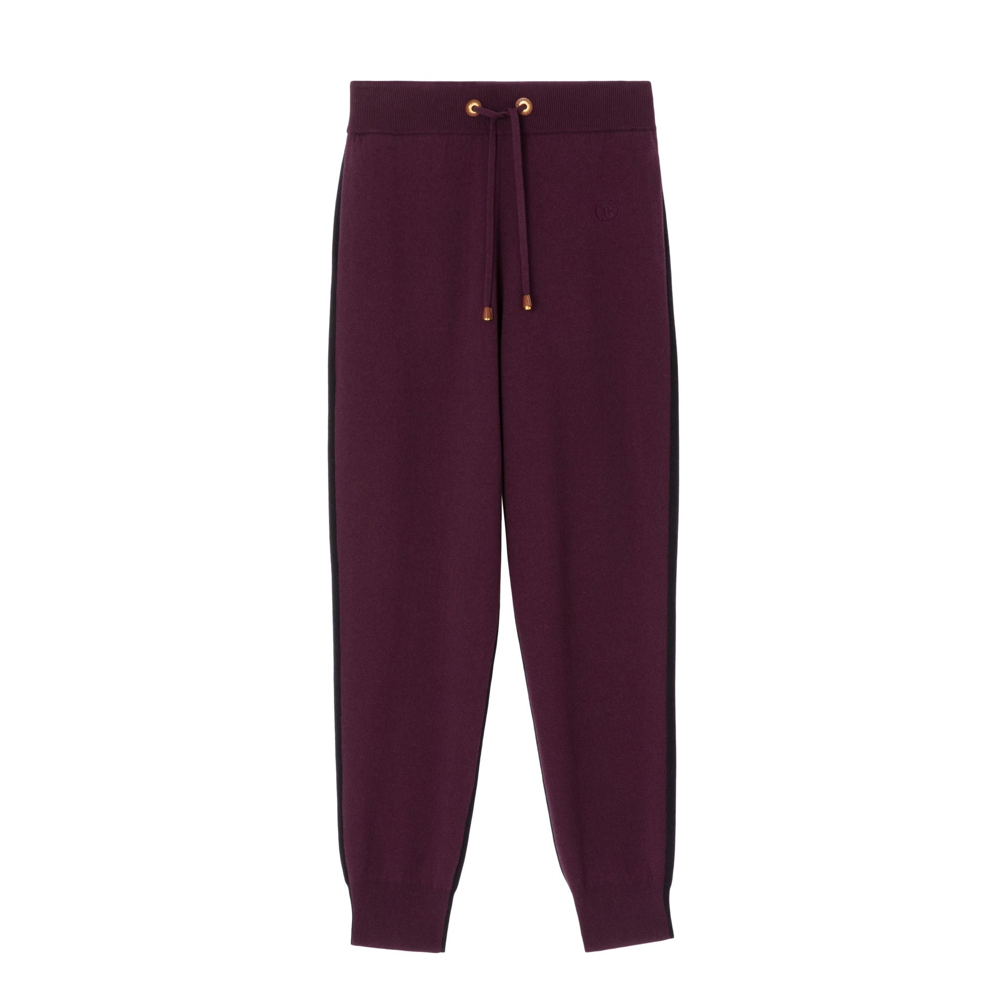 1 qty Pantalon de survêtement en cachemire - Deep Maroon