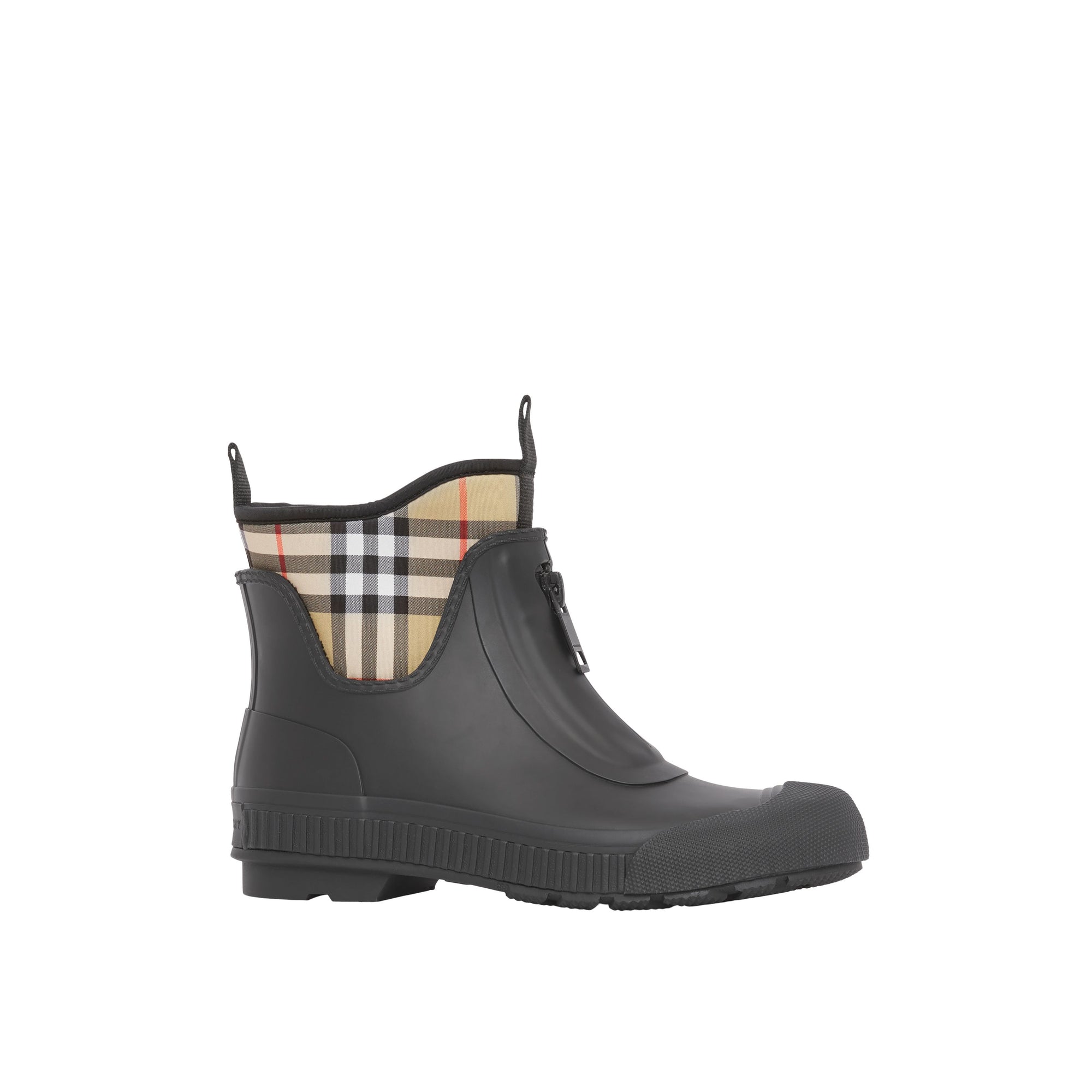 1 qty Bottes de pluie à zip - Black & Archive Beige