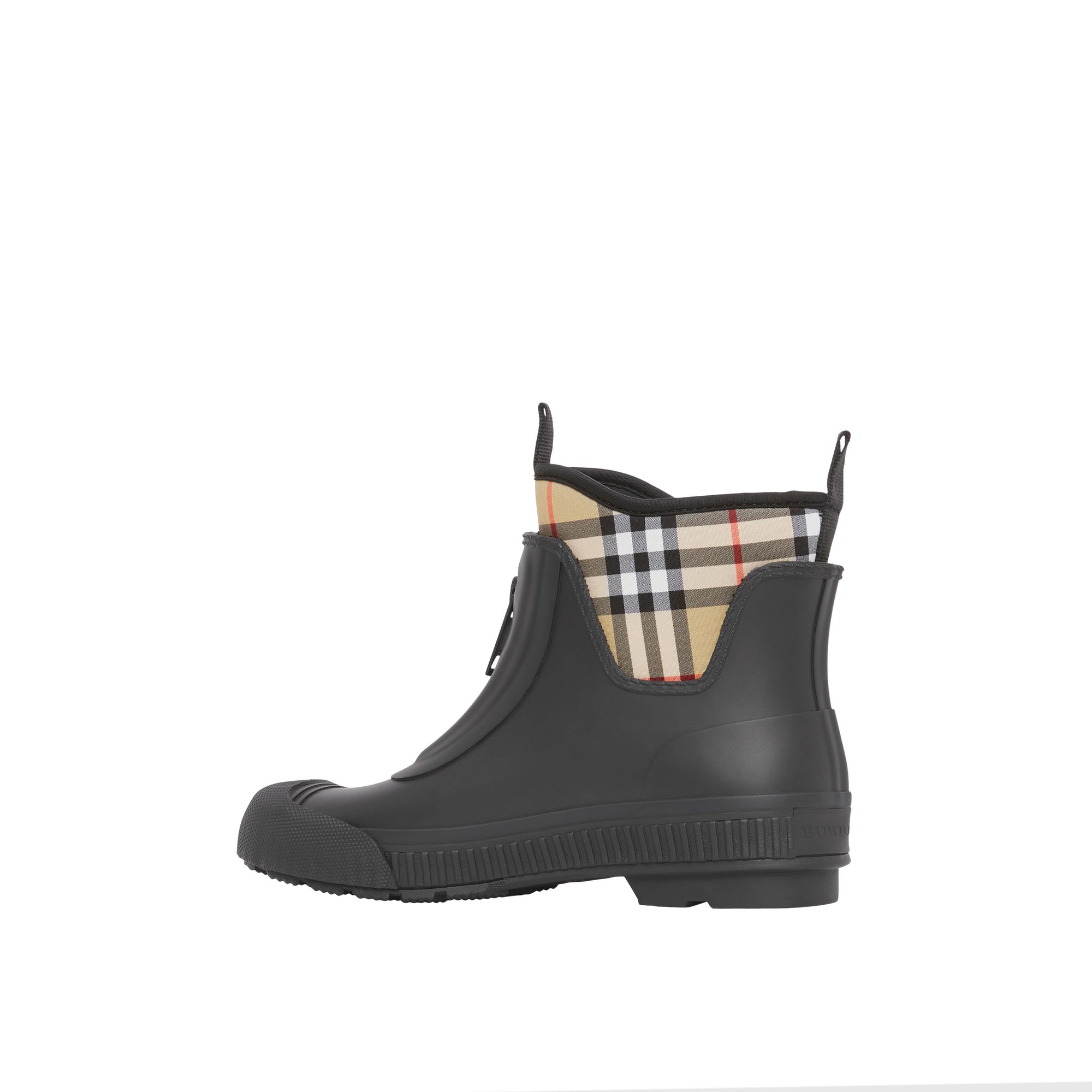 1 qty Bottes de pluie à zip - Black & Archive Beige