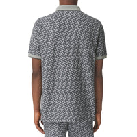 1 qty Polo oversize en piqué de coton - Mid Grey