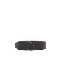 1 qty Ceinture réversible en cuir Monogram - Black & Grey