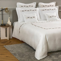 LINKS EMBROIDERY PURE LINENS