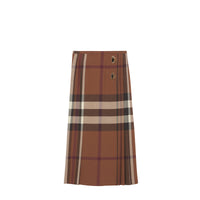 4 qty Kilt sur mesure en laine à motif check - Dark Birch Brown Check