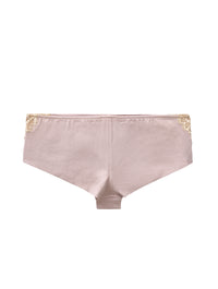 Shorty Souple en coton - Bicolore Rose