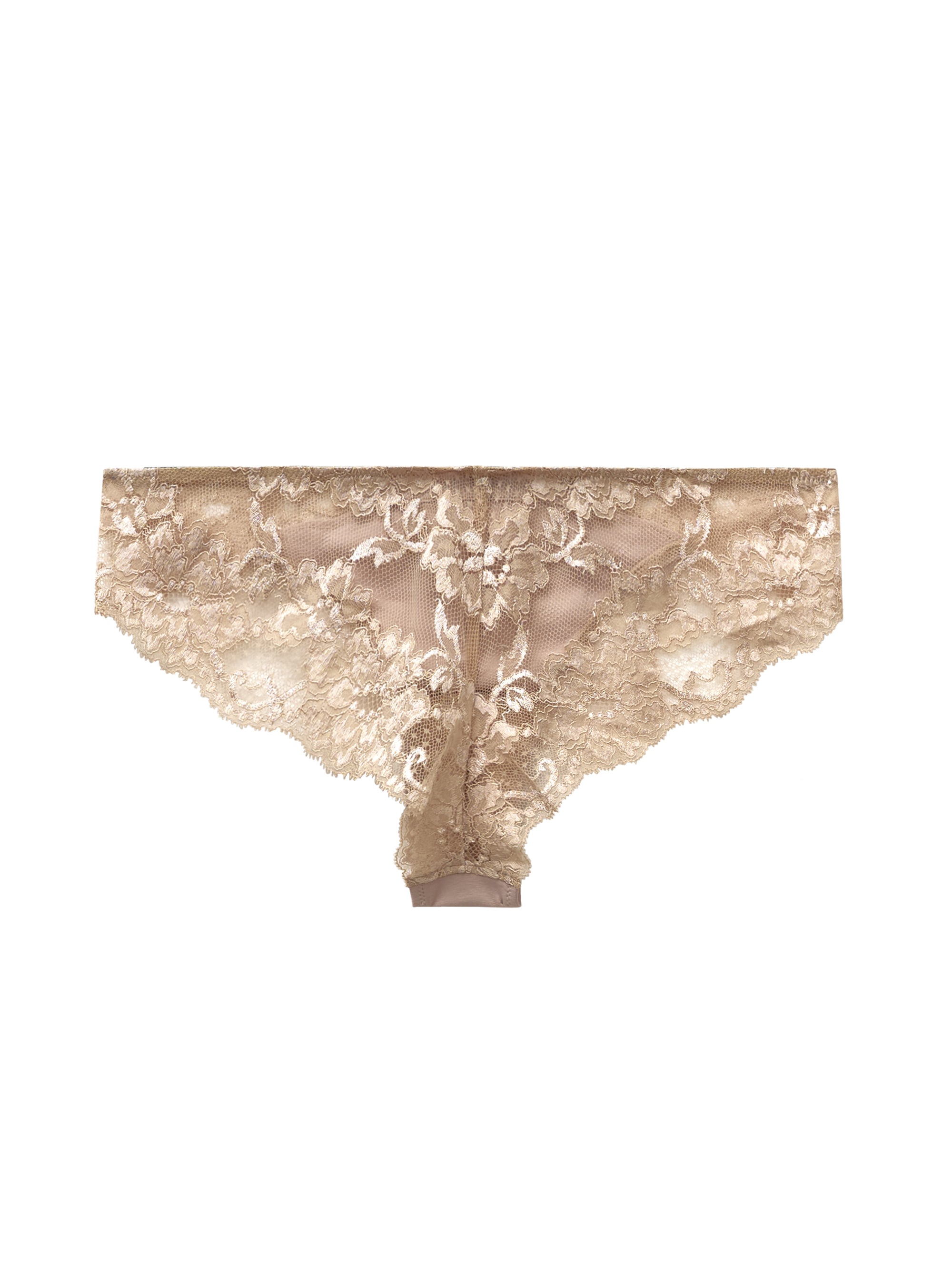 Cotton Brazilian Brief - Bicolore Rose