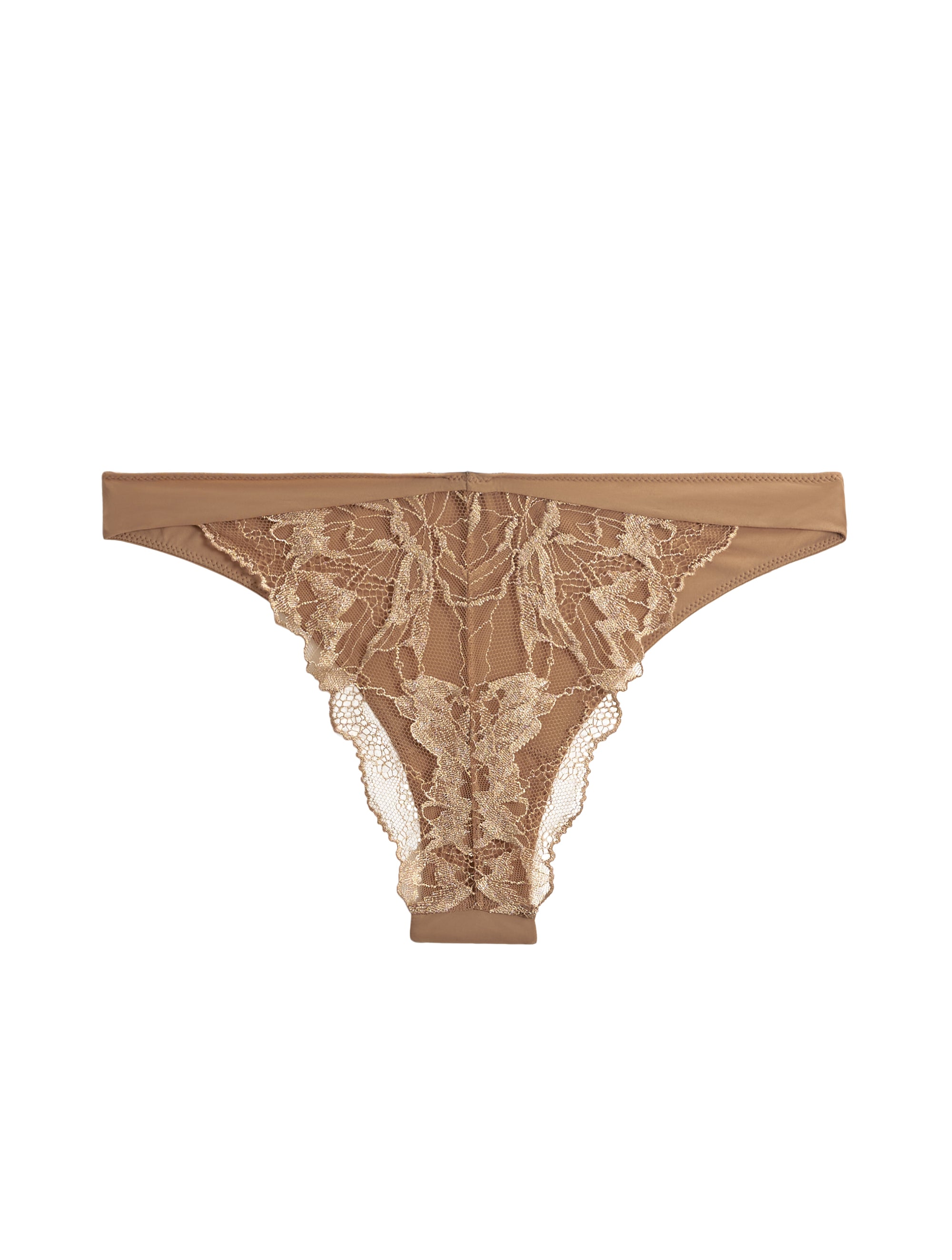 Like A Butterfly Brazilian Brief - Bicolore Biscuit