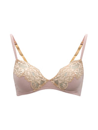 Soutien-gorge Souple en coton - Bicolore Rose