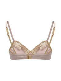 Soutien-gorge Souple en coton - Bicolore Rose