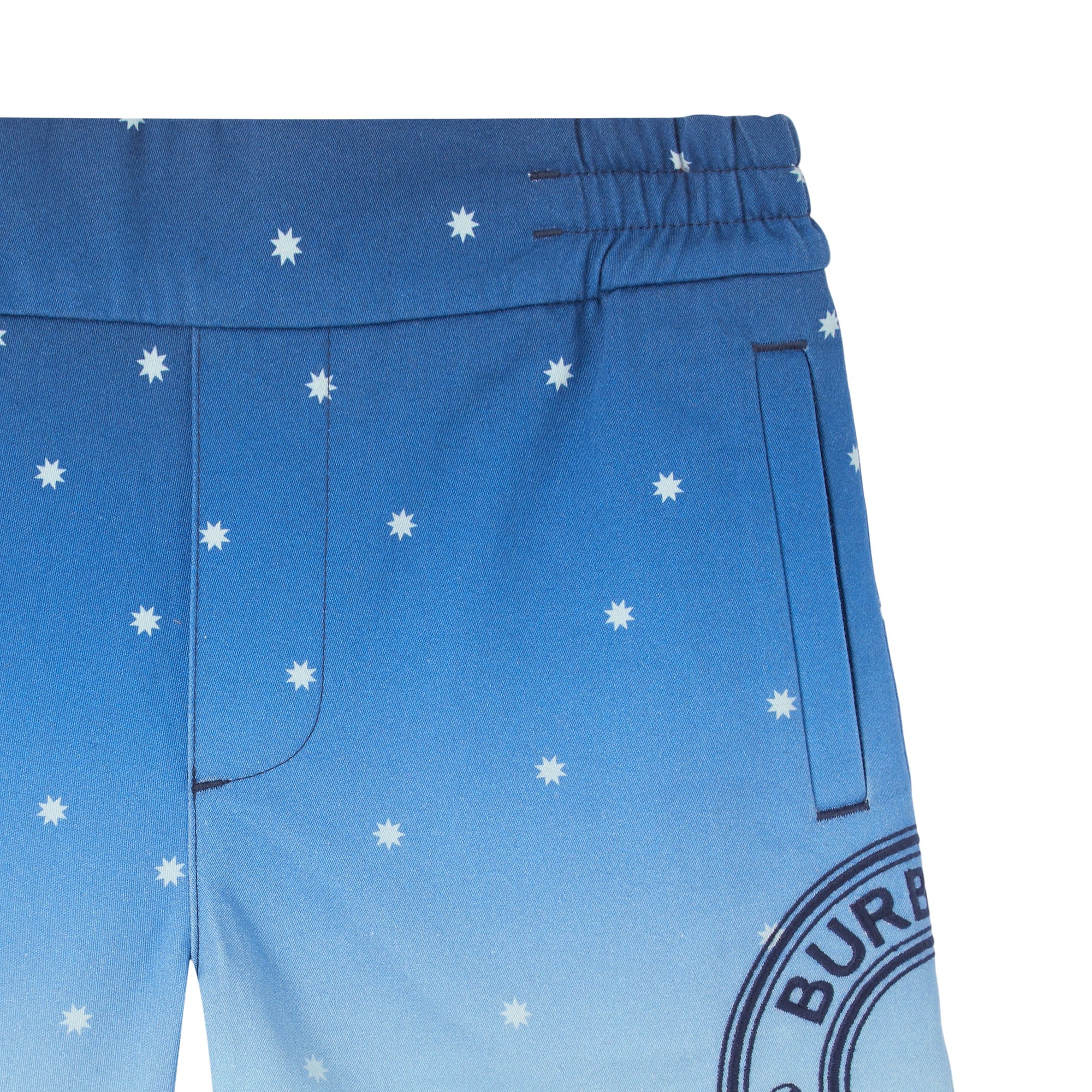 20 qty Short à imprimé constellation et poches - Pale Blue & Navy Pattern