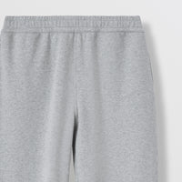 2 qty Pantalon de survêtement en coton à logo - Pale Grey Melange