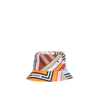 4 qty Chapeau bob en soie - Multicolour Stripe