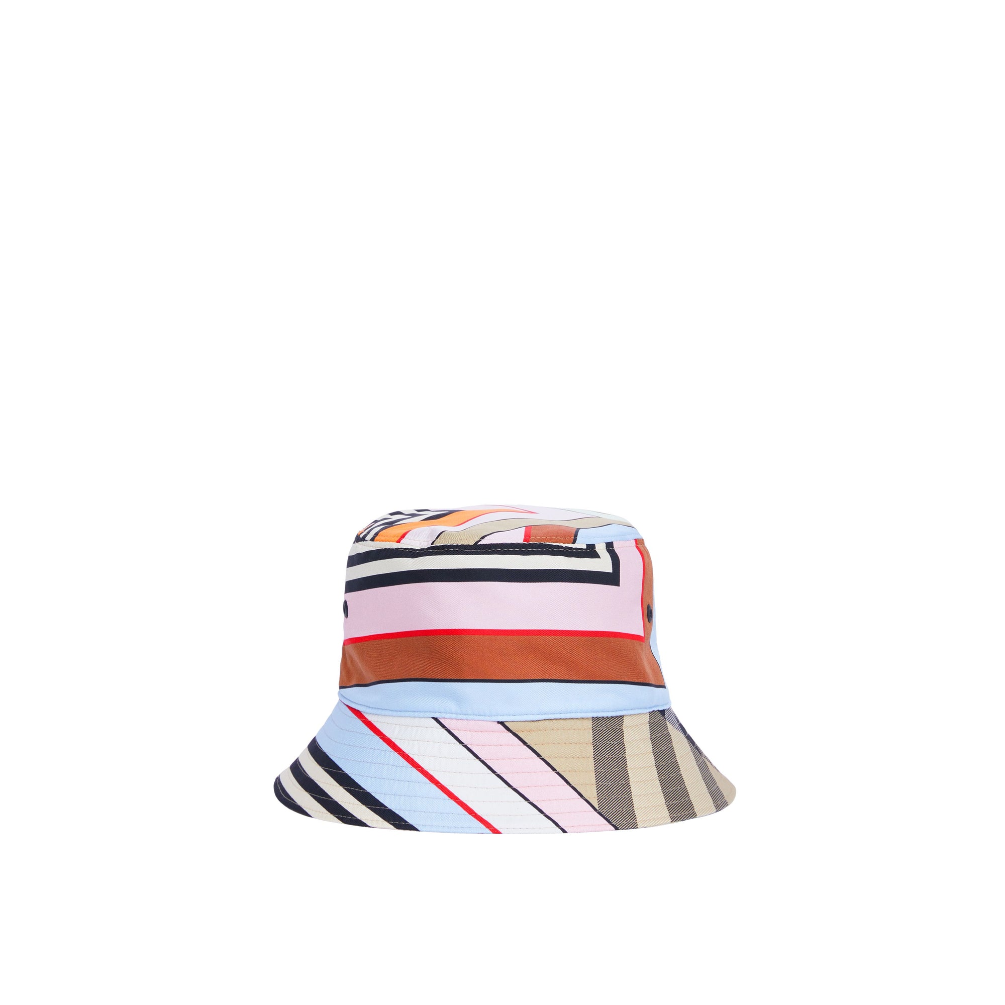 4 qty Chapeau bob en soie - Multicolour Stripe