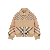 1 qty Veste Harrington à motif check - Archive Beige Check