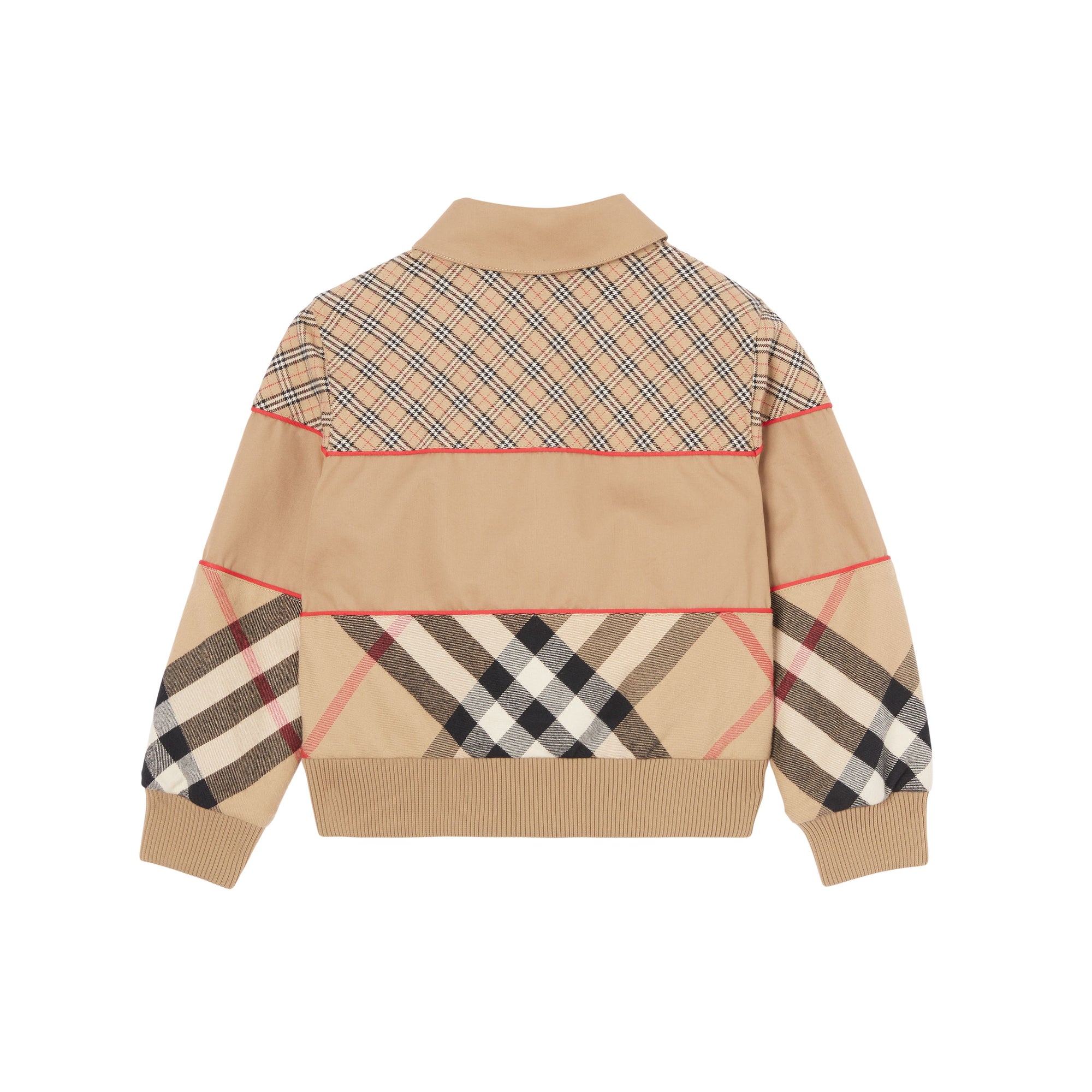 1 qty Veste Harrington à motif check - Archive Beige Check