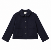 ZNO PICS Boxy jacket in techno-wool