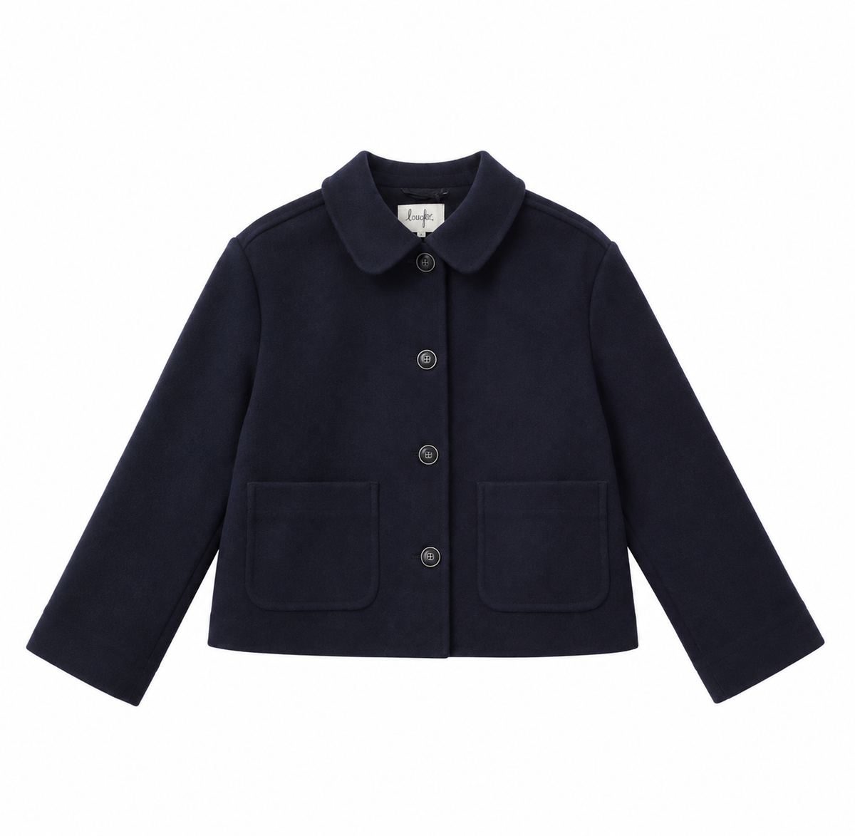 ZNO PICS Boxy jacket in techno-wool