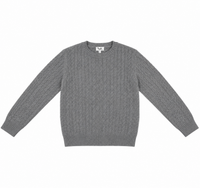 ZNO PICS Cable-knit wool sweater