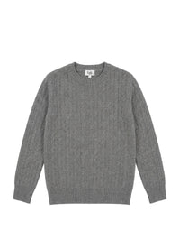 ZNO PICS Cable-knit wool sweater