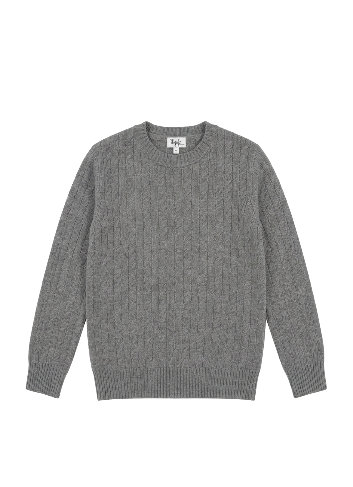 ZNO PICS Cable-knit wool sweater