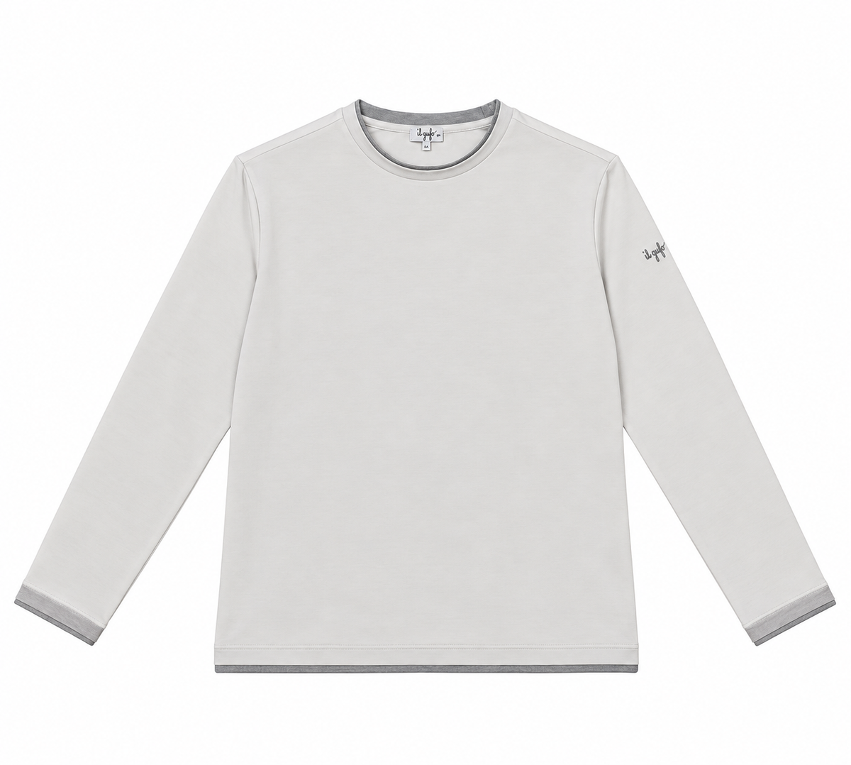 ZNO PICS Brushed jersey long-sleeve t-shirt