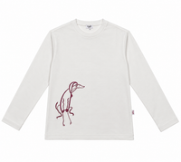 ZNO PICS Long-sleeve t-shirt with a puppy design
