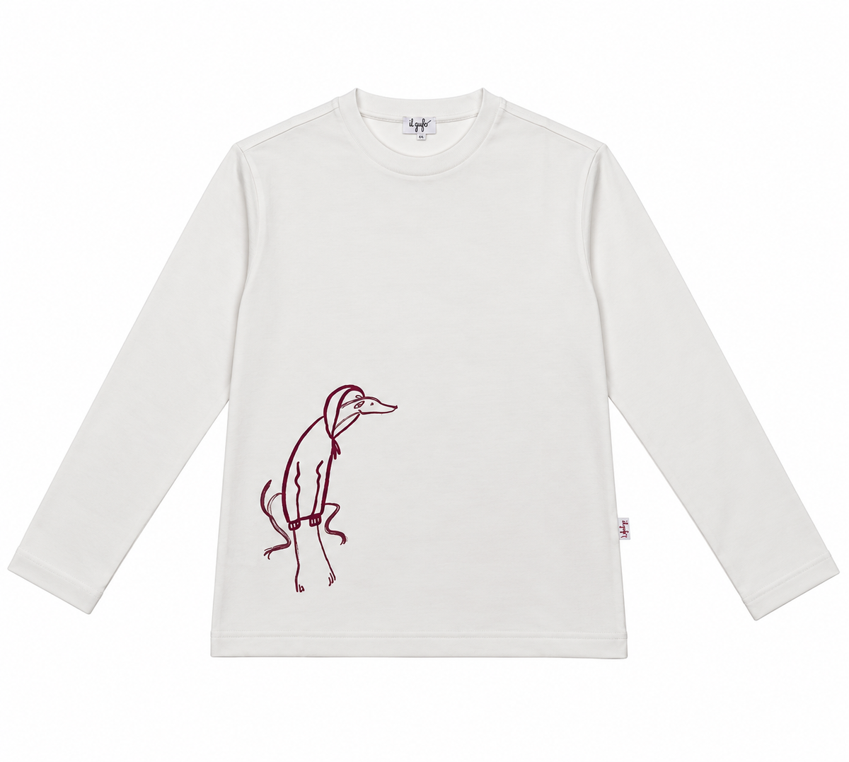 ZNO PICS Long-sleeve t-shirt with a puppy design