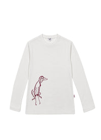 ZNO PICS Long-sleeve t-shirt with a puppy design