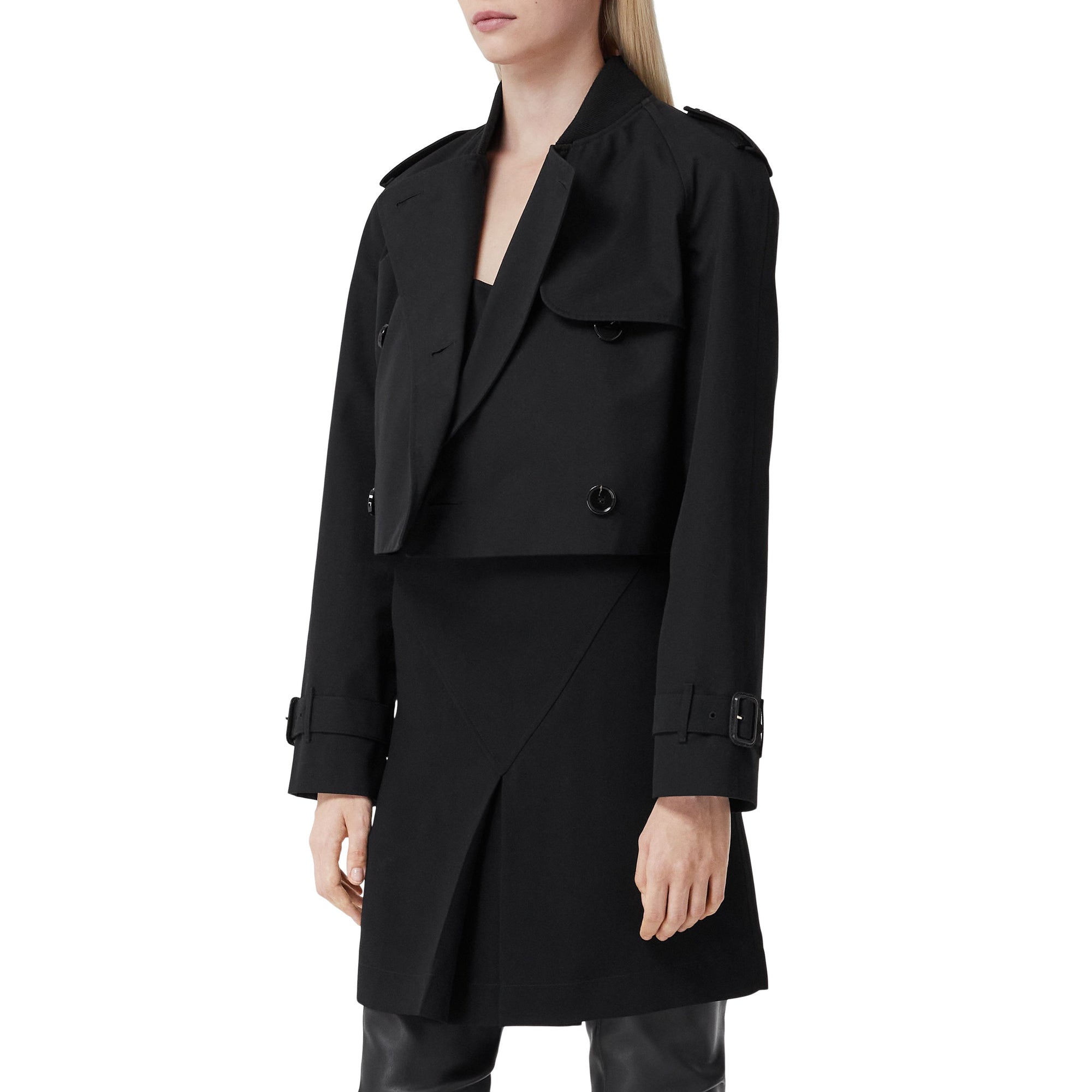 1 qty Trench-coat court - Black