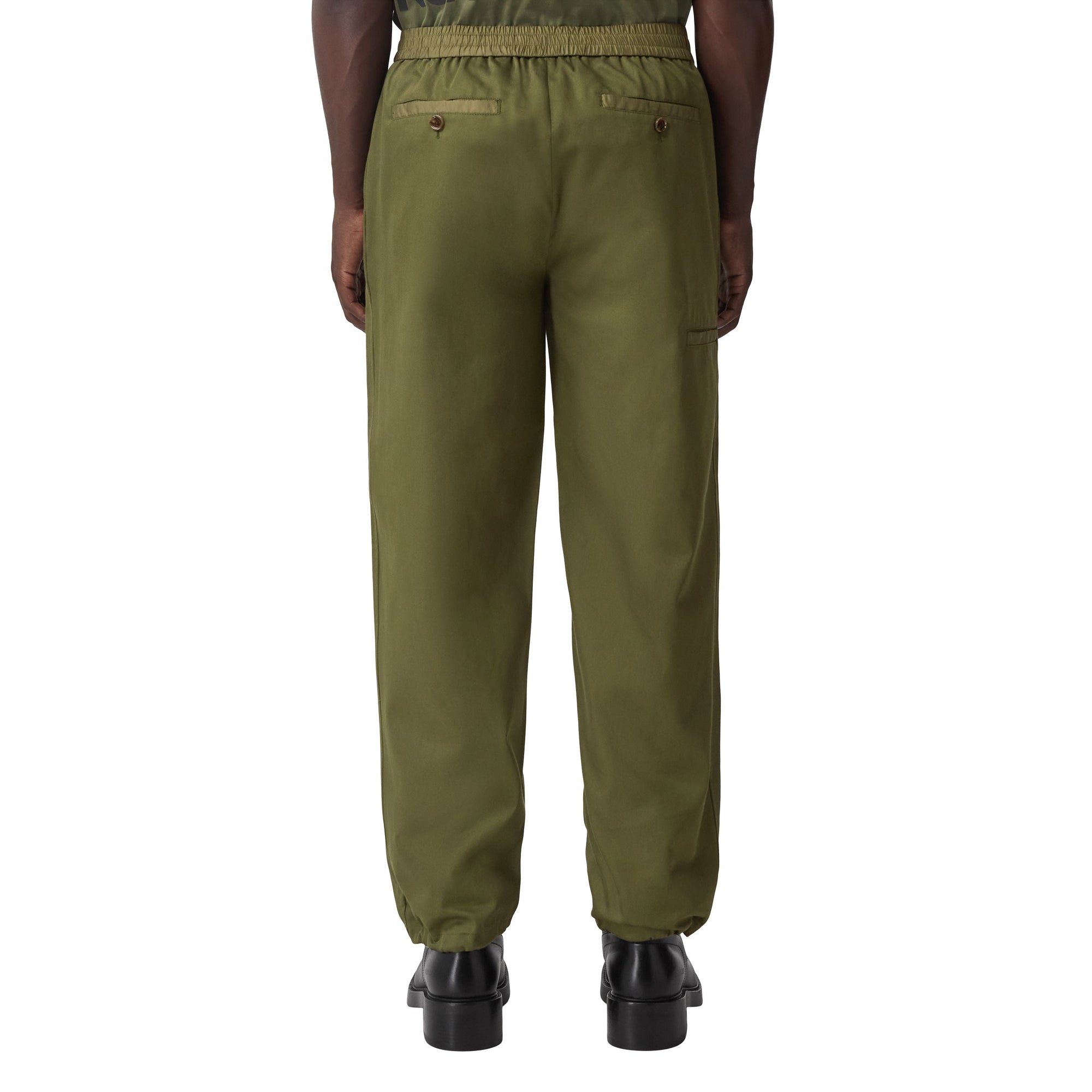 1 qty Pantalon en sergé de coton - Olive