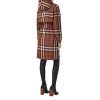 ZZNOSTOCK Parka légère à motif check - Dark Birch Brown Check