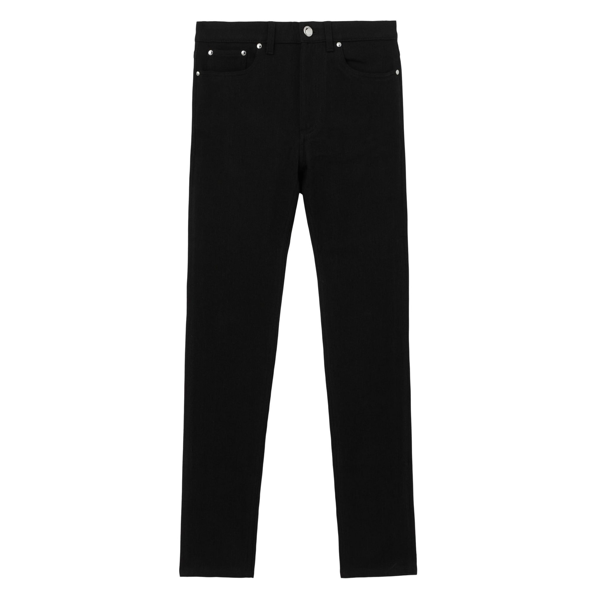 1 qty Jean skinny en denim japonais Monogram - Black