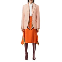 4 qty Veste tailleur oversize en laine - Rosebud Pink